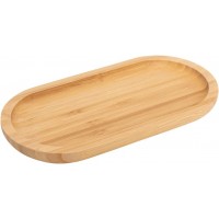 BANDEJA OVAL ECOKIT BAMBU 44X16CM 